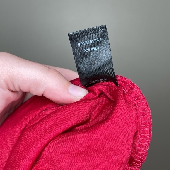 NEW LULUS Love Poem Magenta Lace Mini Dress - Picture 11 of 12